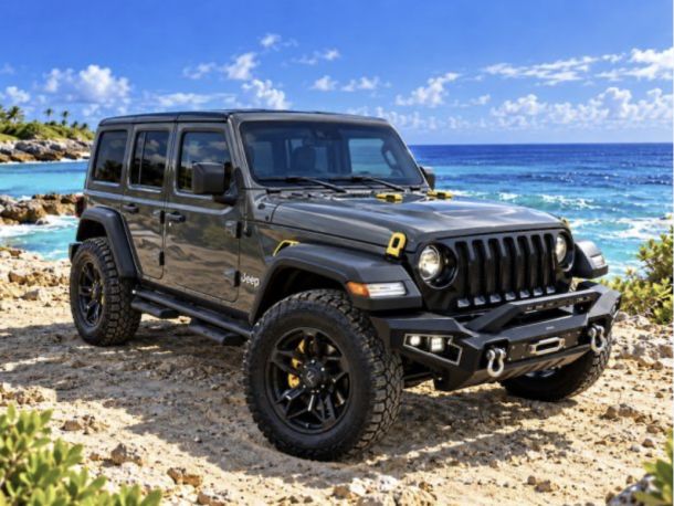 Jeep Wrangler huren 1,2 of 3 dagen